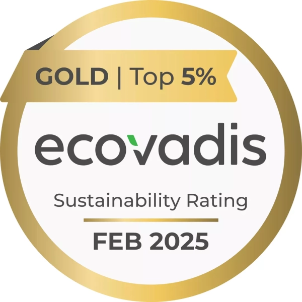 EcoVadis Gold — février 2025